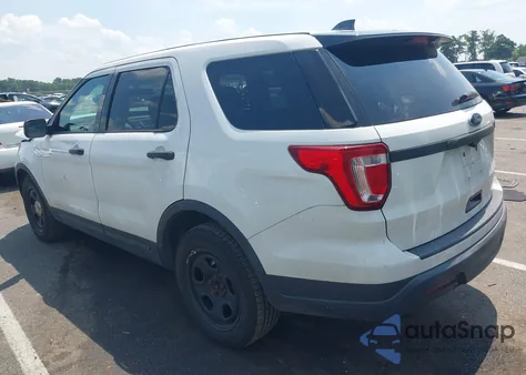 2018 Ford Police Interceptor from USA, damaged, VIN 1FM5K8AR9JGC18244